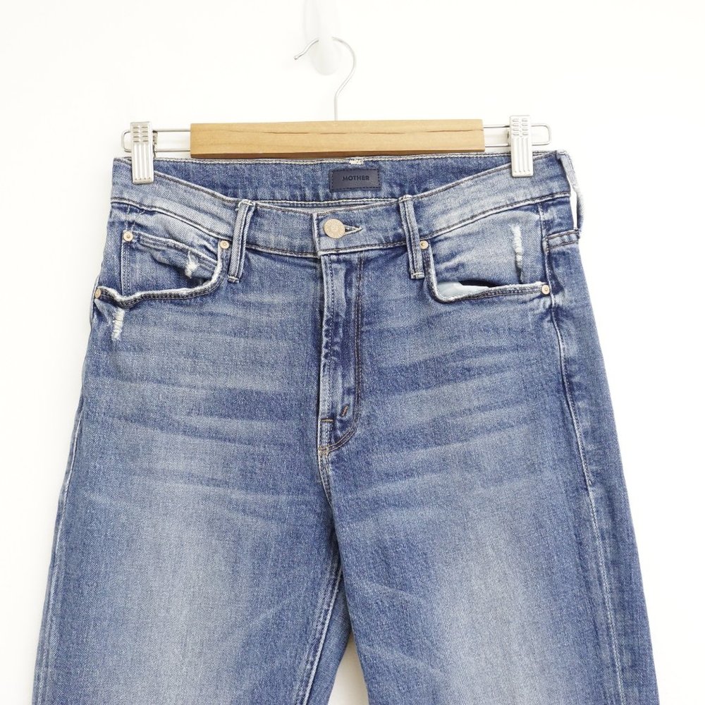 Mother Denim Women's The Runaway Jeans in Popism Boot Cut 27 - Picture 3 of 10